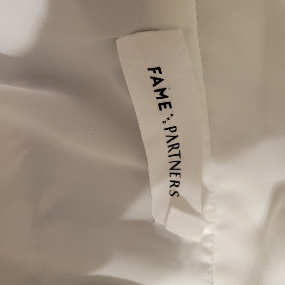 Fame and Partners Wrap Summer Maxi Dress Resort Demure Cruise Vacation Tropical - Picture 4 of 4